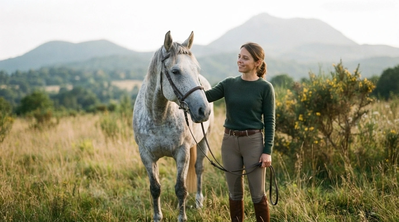 Cours d'équitation à Vichy, Allier
